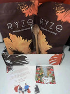 RYZE SUPERFOODS Mushroom Coffee USDA Organic with 6 Adaptogenic Mushrooms, USA Grown Instant Coffee for Better Energy, Focus Digestion Immunity with Lions Mane & Turkey Tail 30 Servings