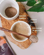 RYZE SUPERFOODS Mushroom Coffee USDA Organic with 6 Adaptogenic Mushrooms, USA Grown Instant Coffee for Better Energy, Focus Digestion Immunity with Lions Mane & Turkey Tail 30 Servings